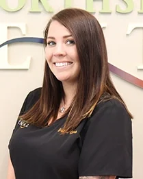 Britni Core, Front Desk, Northshore Dental.